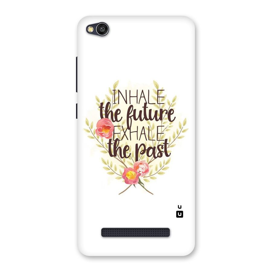 Inhale Future Back Case for Redmi 4A