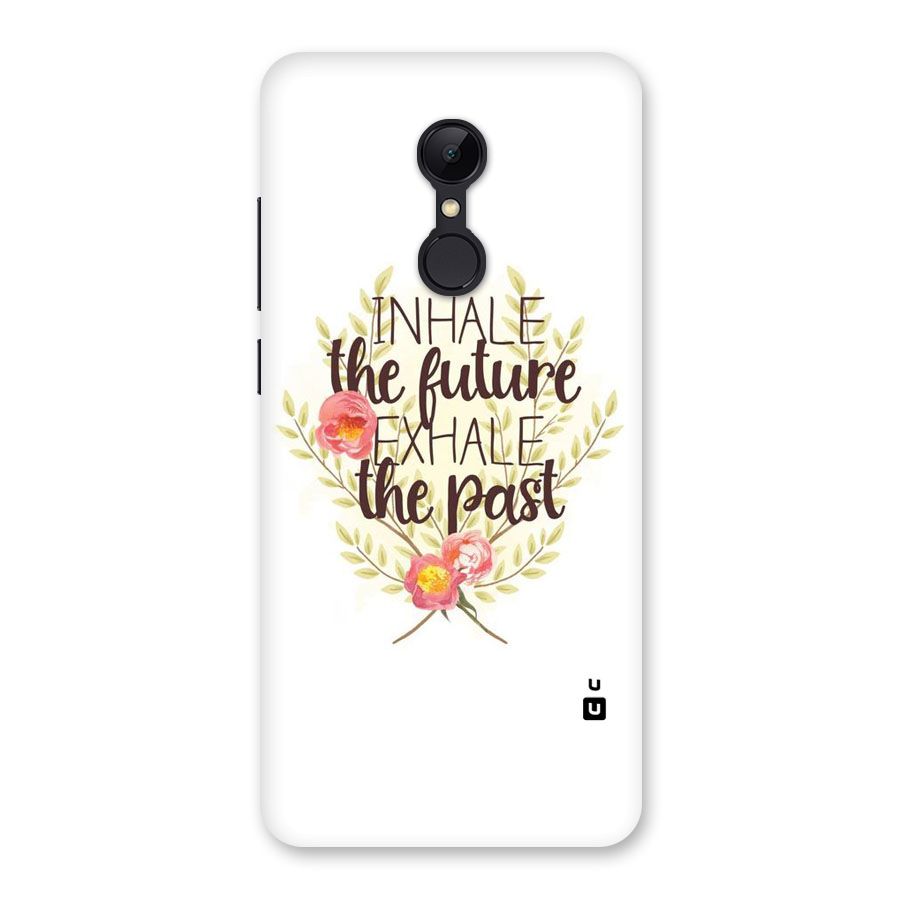 Inhale Future Back Case for Redmi 5
