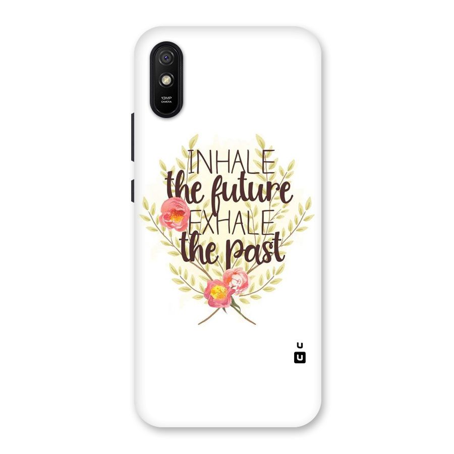 Inhale Future Back Case for Redmi 9A