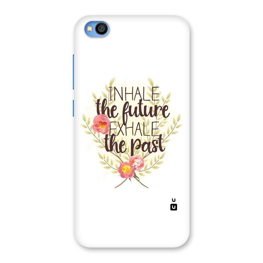 Inhale Future Back Case for Redmi Go