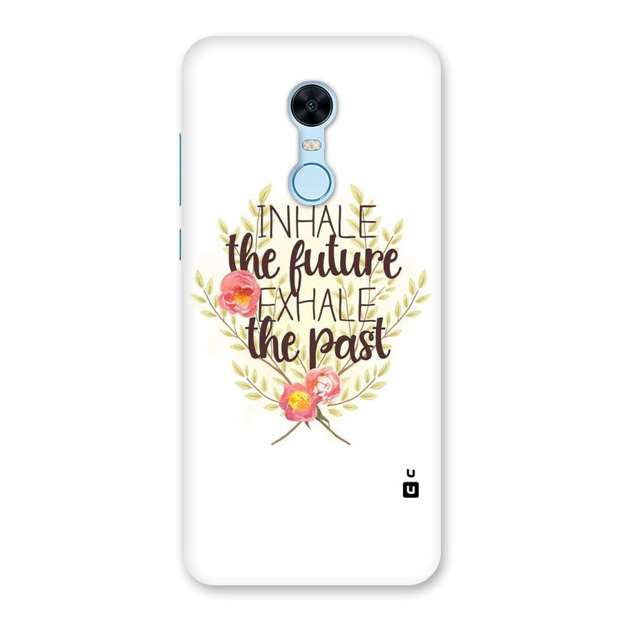 Inhale Future Back Case for Redmi Note 5