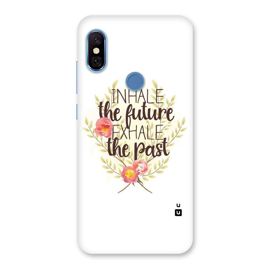 Inhale Future Back Case for Redmi Note 6 Pro