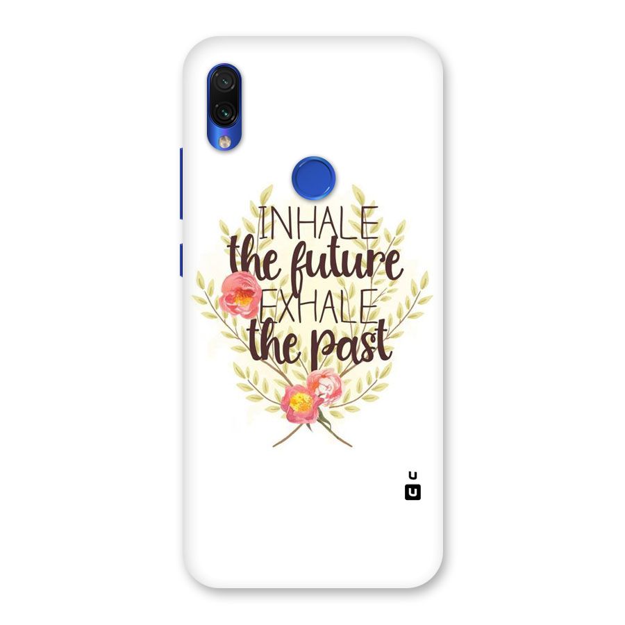 Inhale Future Back Case for Redmi Note 7S