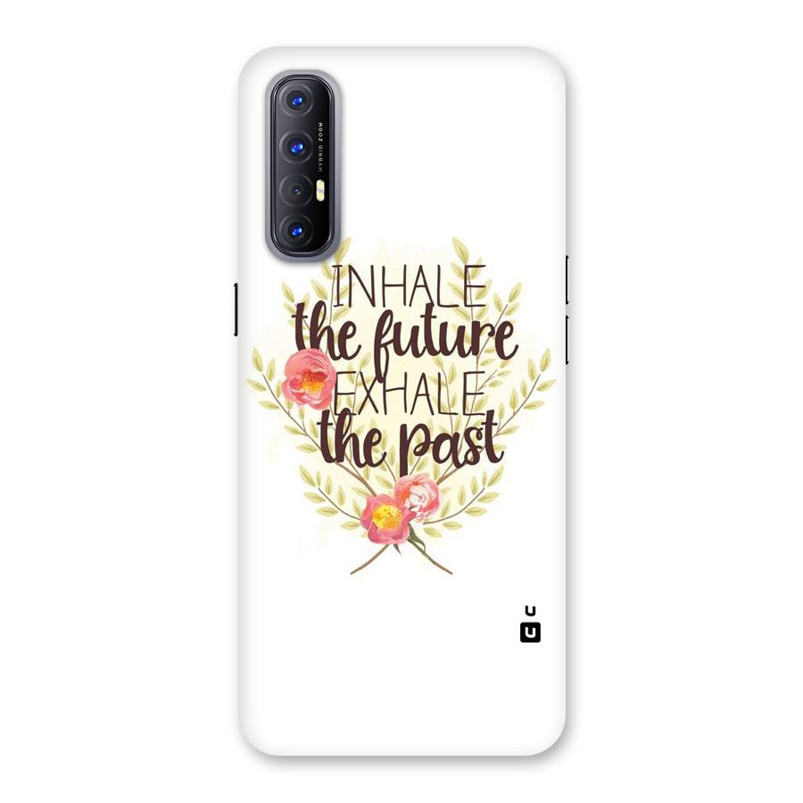 Inhale Future Back Case for Reno3 Pro