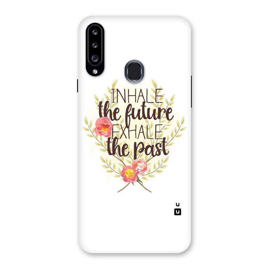 Inhale Future Back Case for Samsung Galaxy A20s