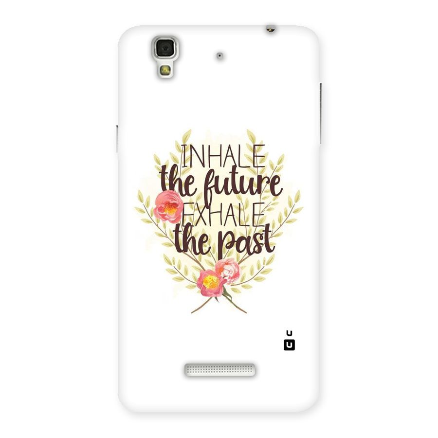 Inhale Future Back Case for YU Yureka Plus
