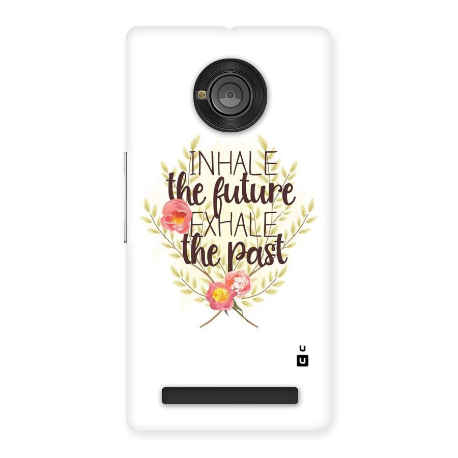 Inhale Future Back Case for Yu Yunique