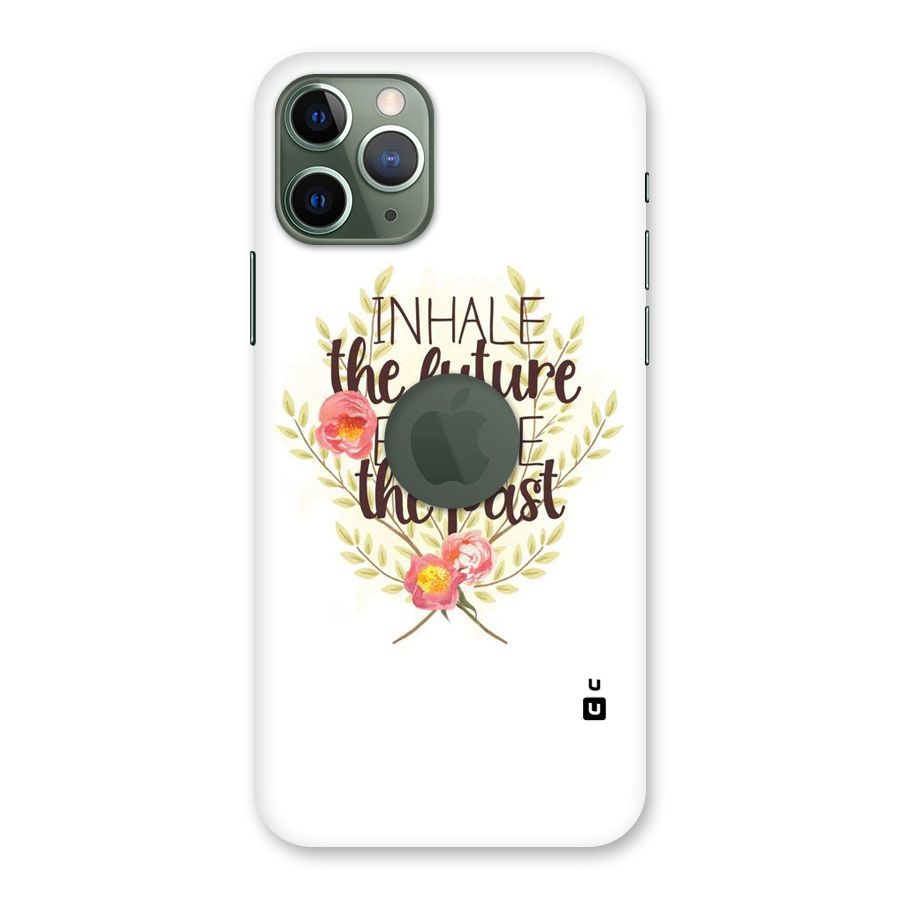 Inhale Future Back Case for iPhone 11 Pro Logo  Cut