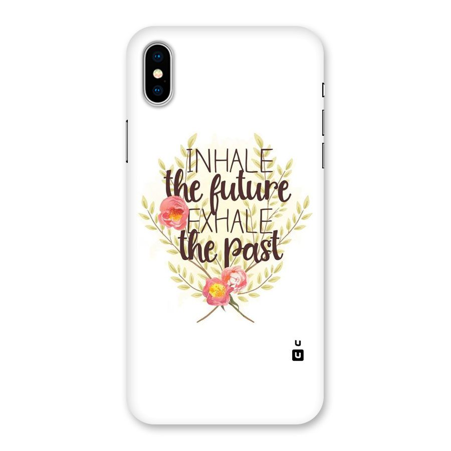Inhale Future Back Case for iPhone XS