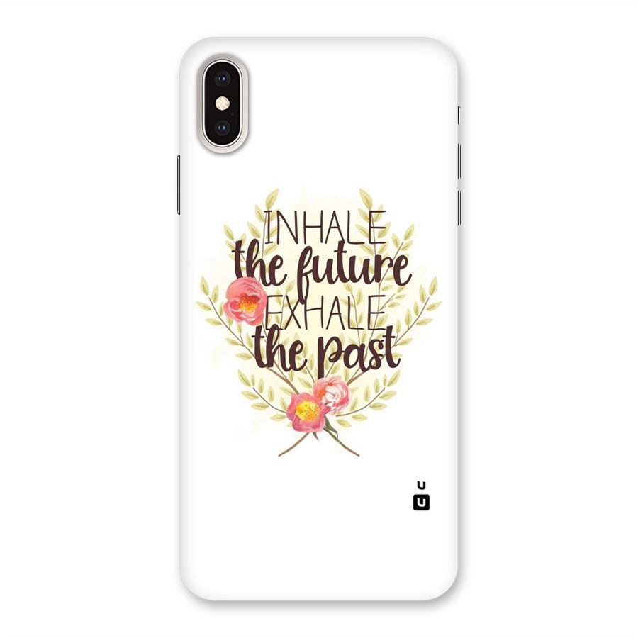Inhale Future Back Case for iPhone XS Max