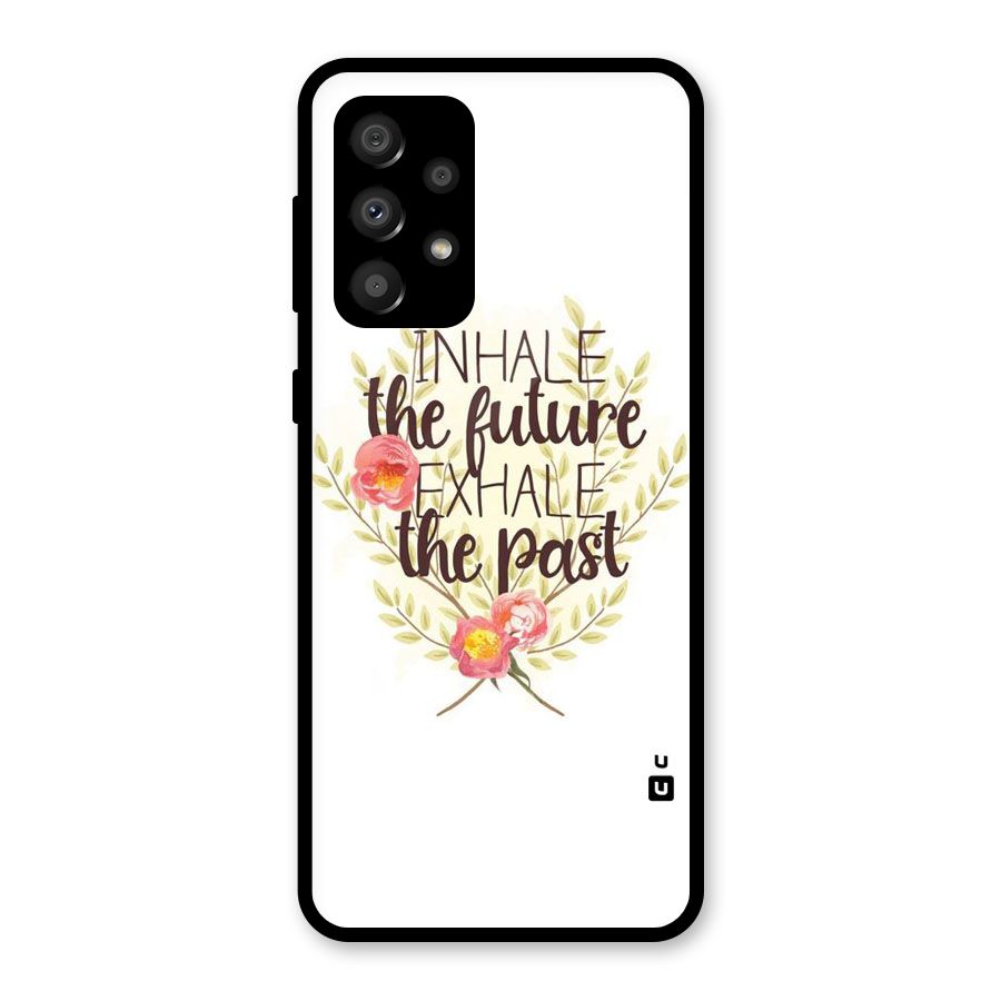 Inhale Future Glass Back Case for Galaxy A32
