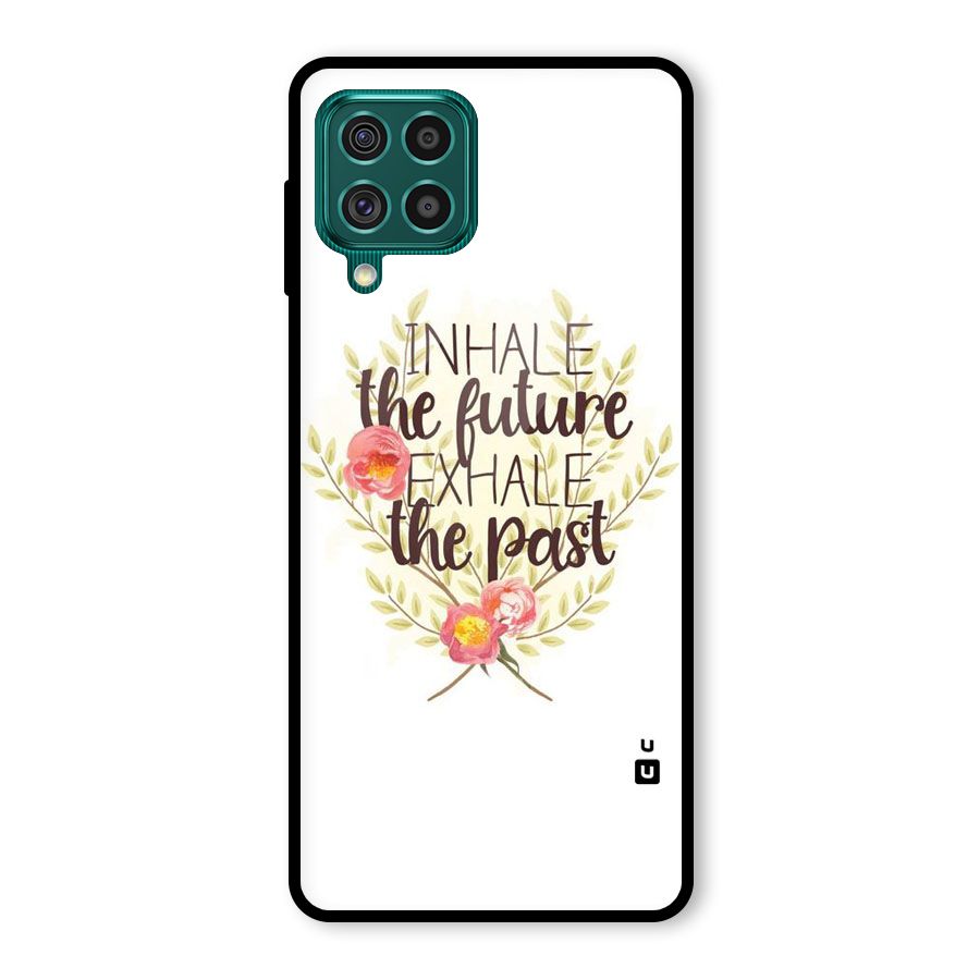 Inhale Future Glass Back Case for Galaxy F62
