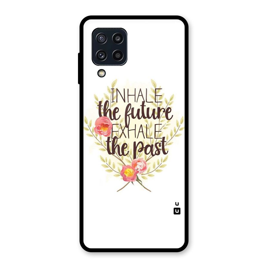 Inhale Future Glass Back Case for Galaxy M32