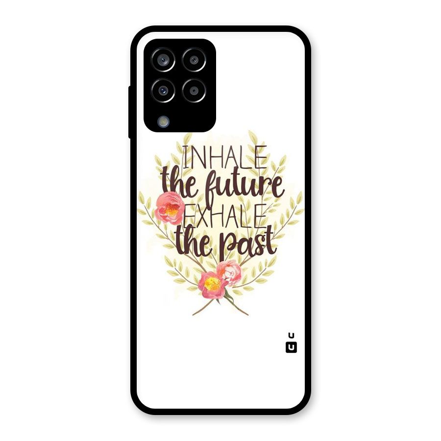 Inhale Future Glass Back Case for Galaxy M33