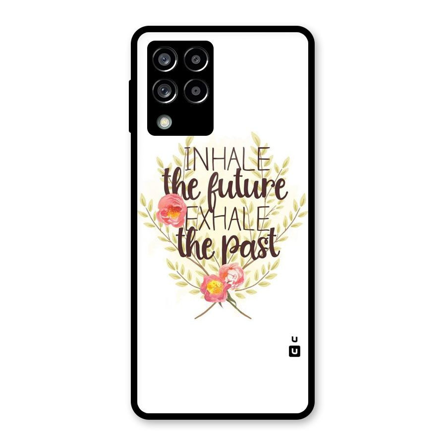 Inhale Future Glass Back Case for Galaxy M53 5G