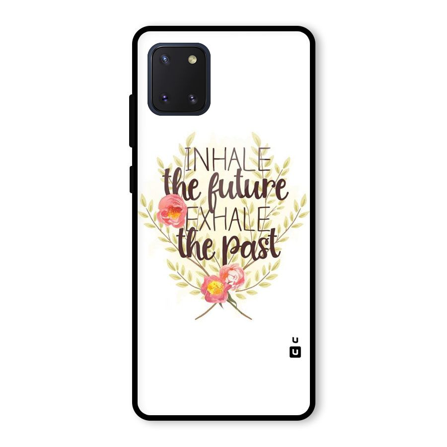 Inhale Future Glass Back Case for Galaxy Note 10 Lite