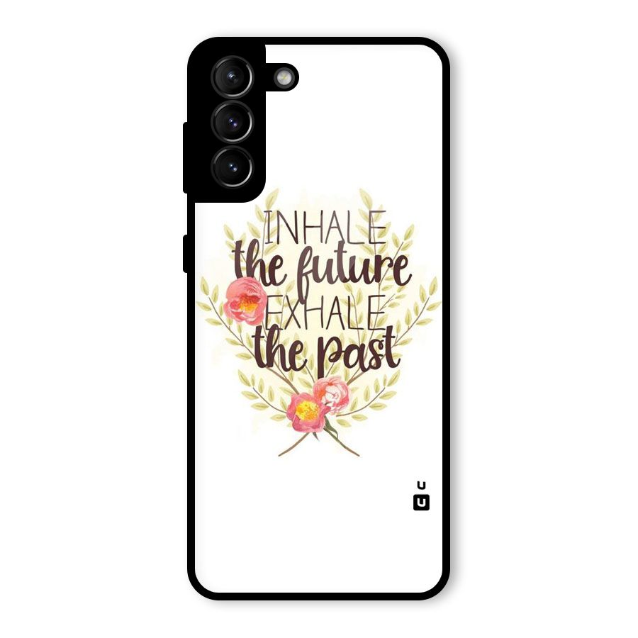 Inhale Future Glass Back Case for Galaxy S21 Plus