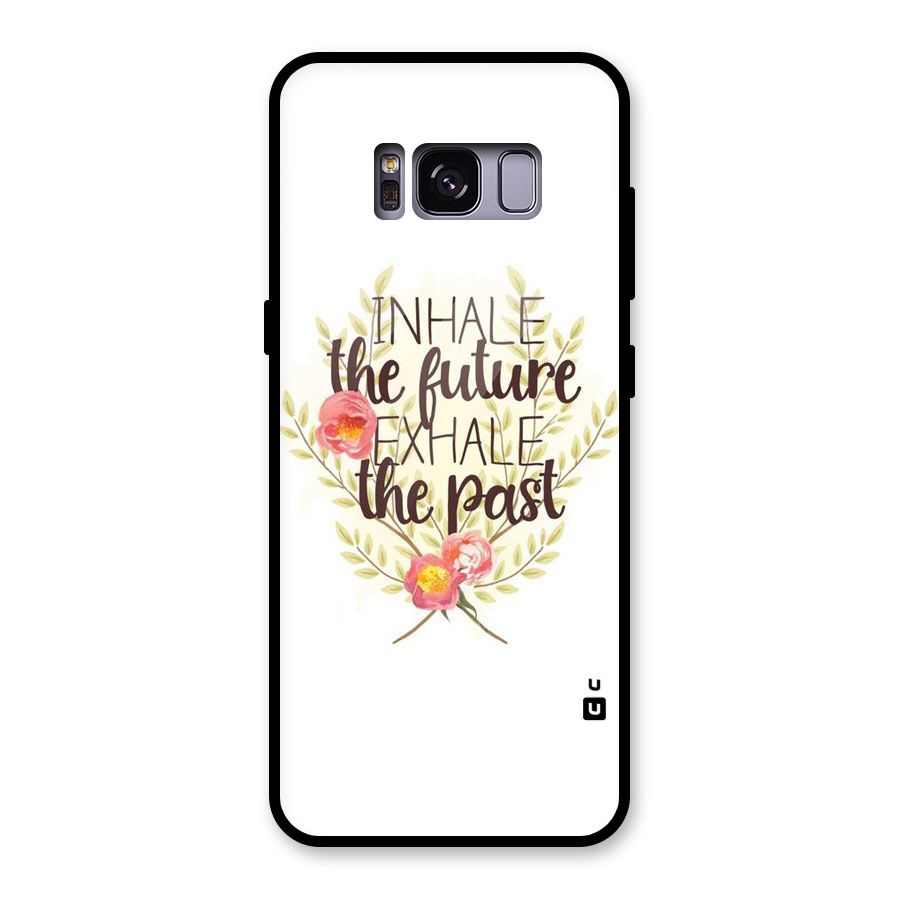 Inhale Future Glass Back Case for Galaxy S8