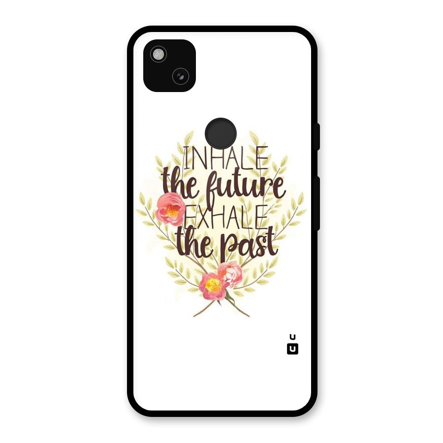 Inhale Future Glass Back Case for Google Pixel 4a