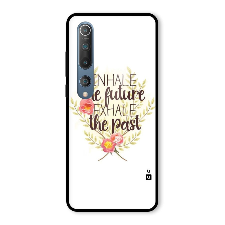 Inhale Future Glass Back Case for Mi 10