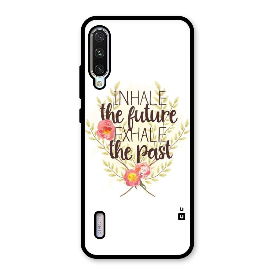 Inhale Future Glass Back Case for Mi A3