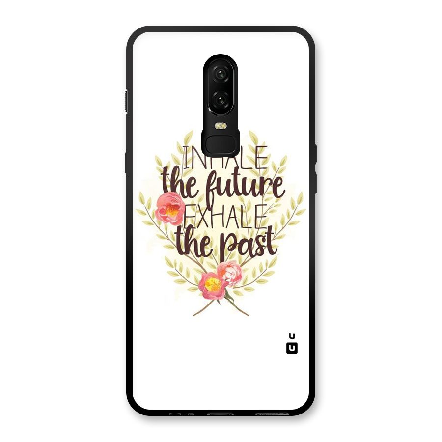 Inhale Future Glass Back Case for OnePlus 6