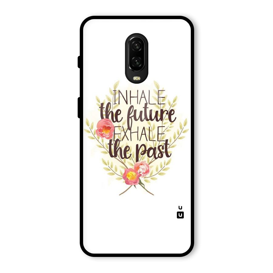Inhale Future Glass Back Case for OnePlus 6T