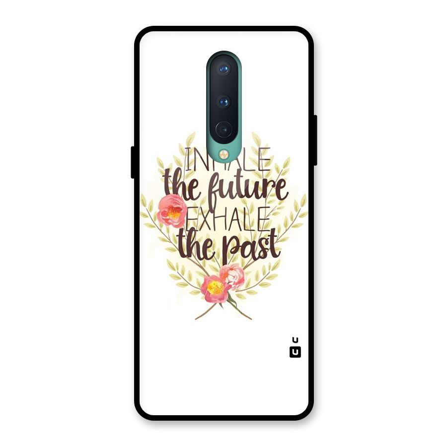 Inhale Future Glass Back Case for OnePlus 8