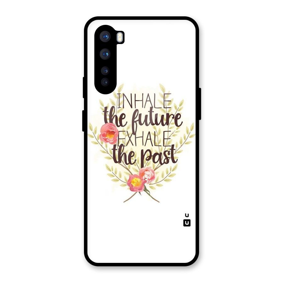 Inhale Future Glass Back Case for OnePlus Nord