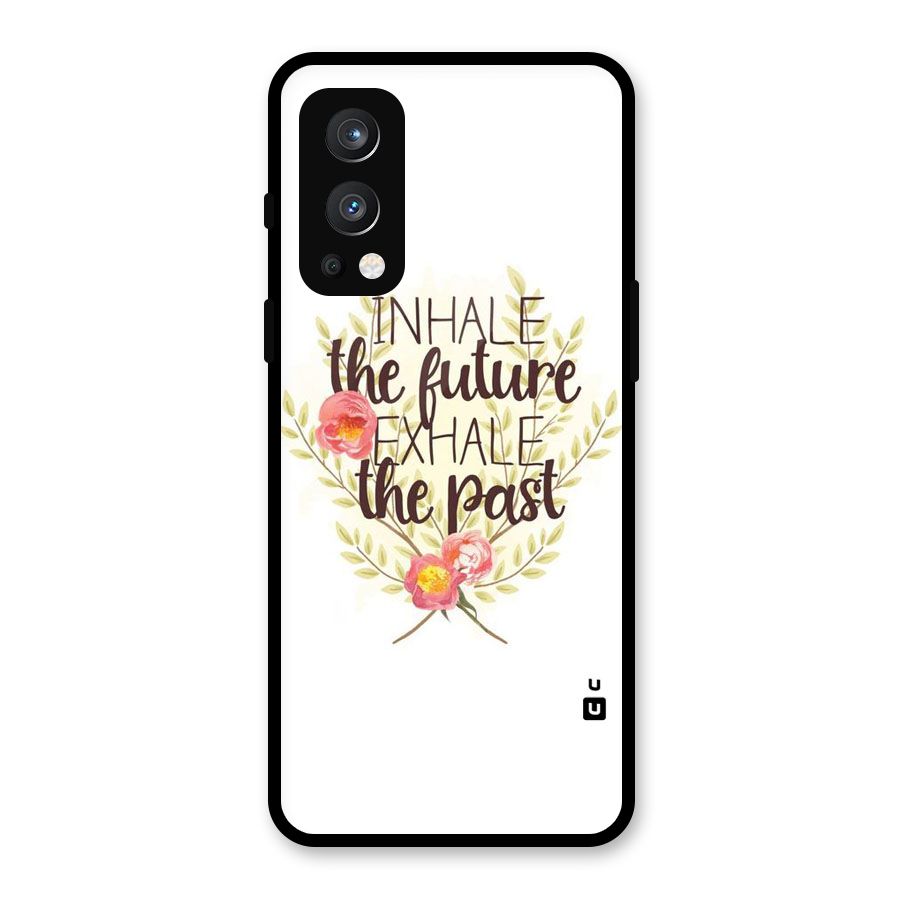 Inhale Future Glass Back Case for OnePlus Nord 2 5G