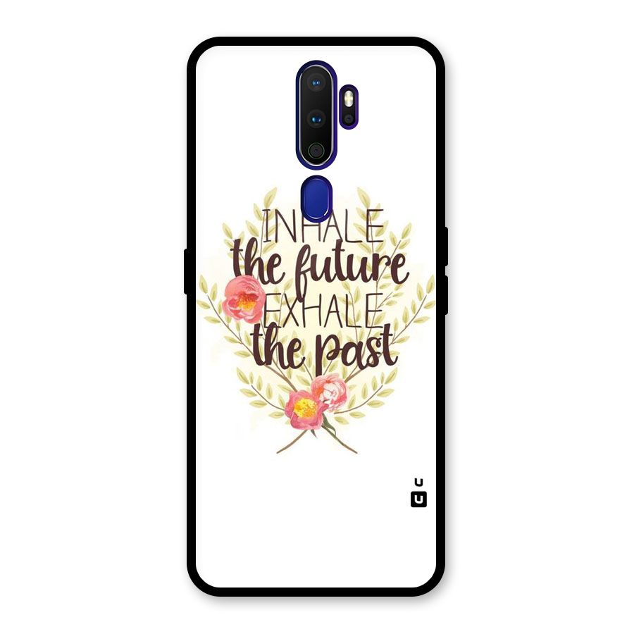 Inhale Future Glass Back Case for Oppo A9 (2020)