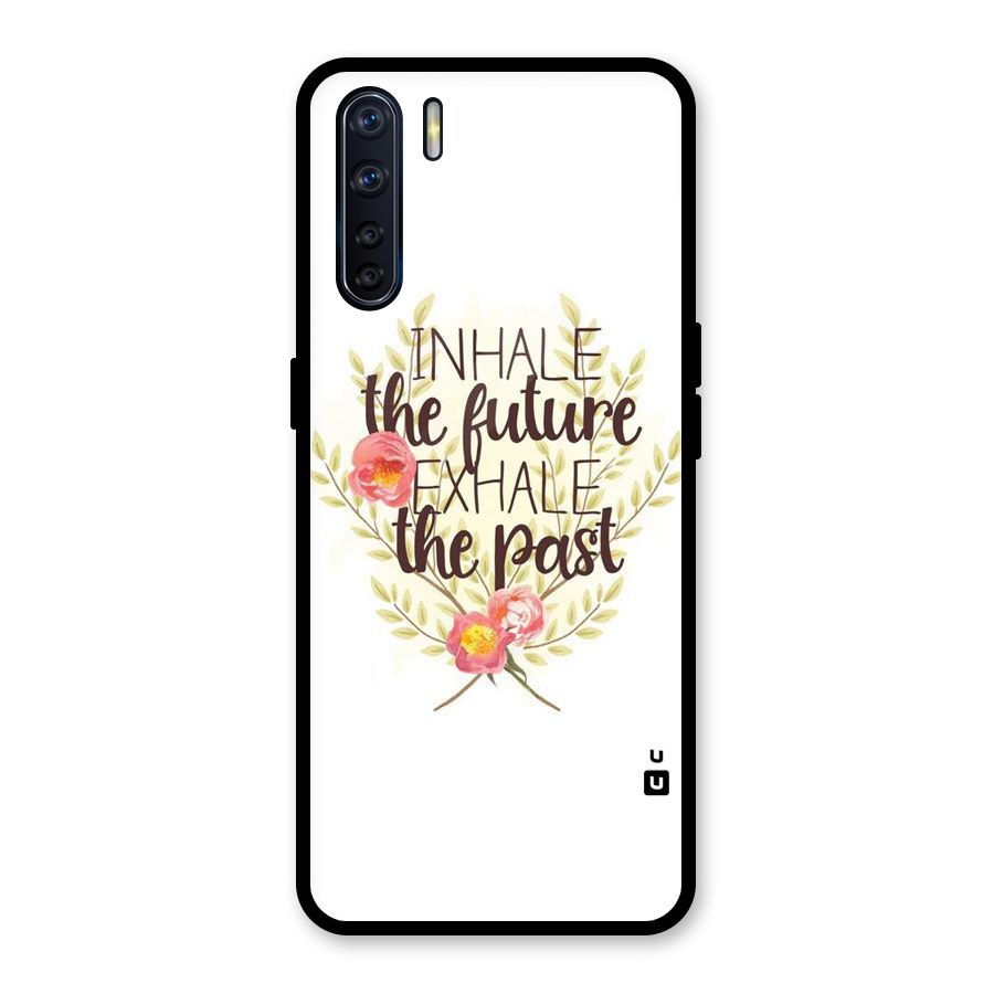 Inhale Future Glass Back Case for Oppo F15