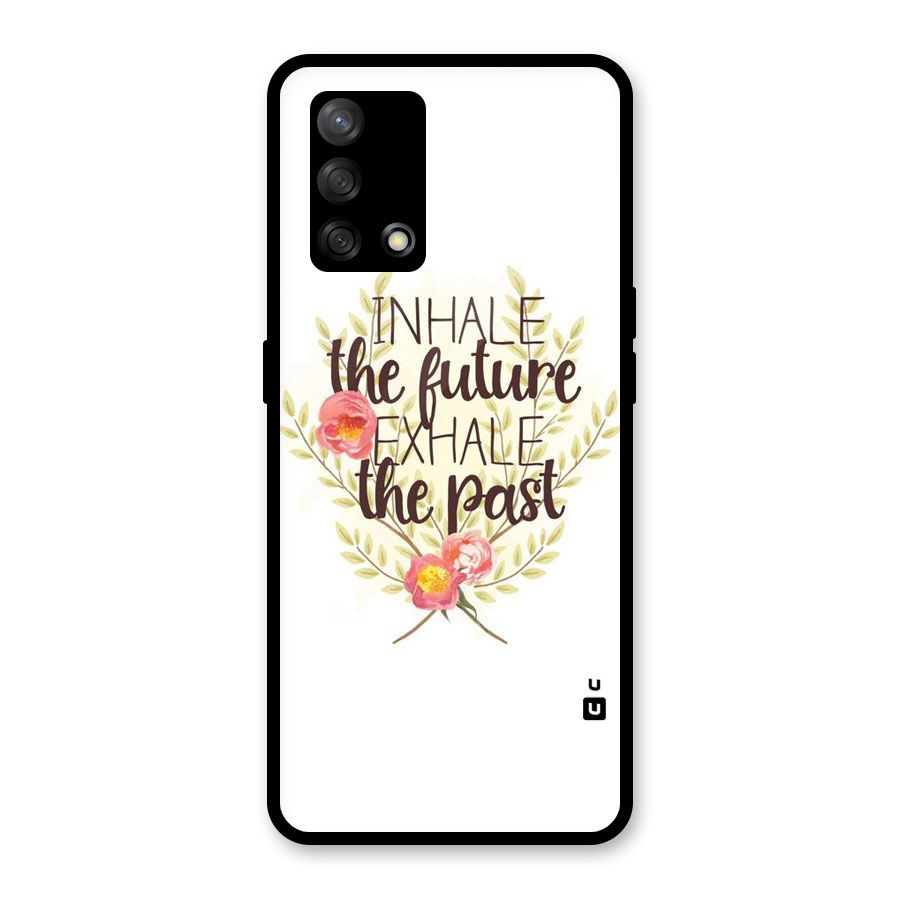 Inhale Future Glass Back Case for Oppo F19