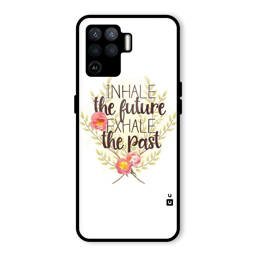 Inhale Future Glass Back Case for Oppo F19 Pro