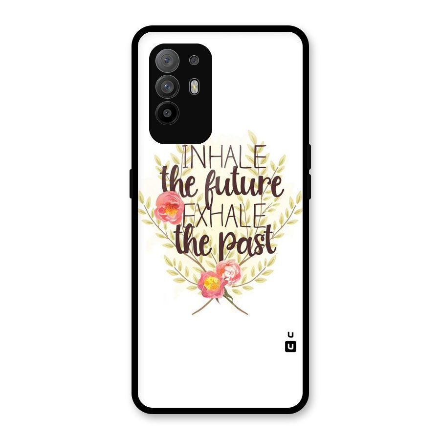 Inhale Future Glass Back Case for Oppo F19 Pro Plus 5G