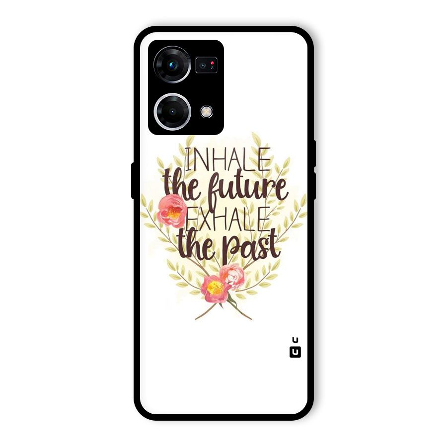 Inhale Future Glass Back Case for Oppo F21 Pro 4G