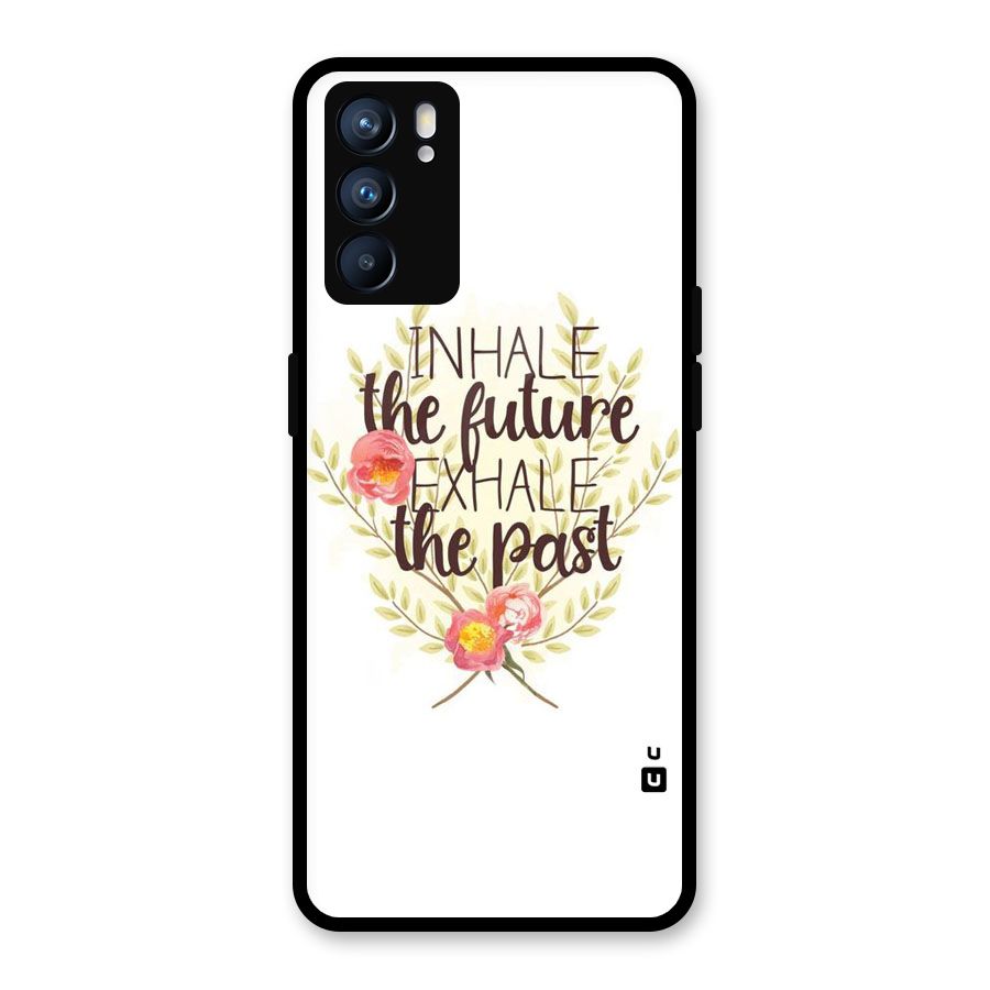 Inhale Future Glass Back Case for Oppo Reno6 5G
