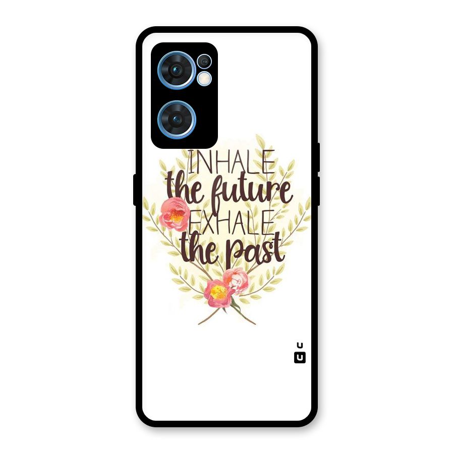 Inhale Future Glass Back Case for Oppo Reno7 5G