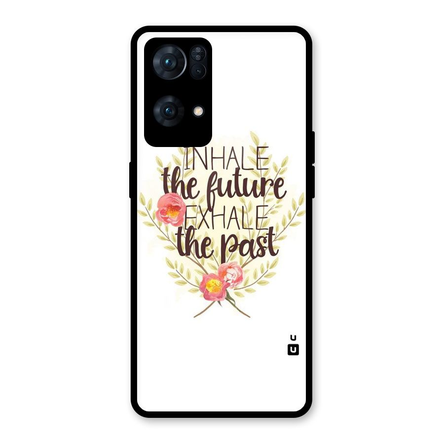 Inhale Future Glass Back Case for Oppo Reno7 Pro 5G