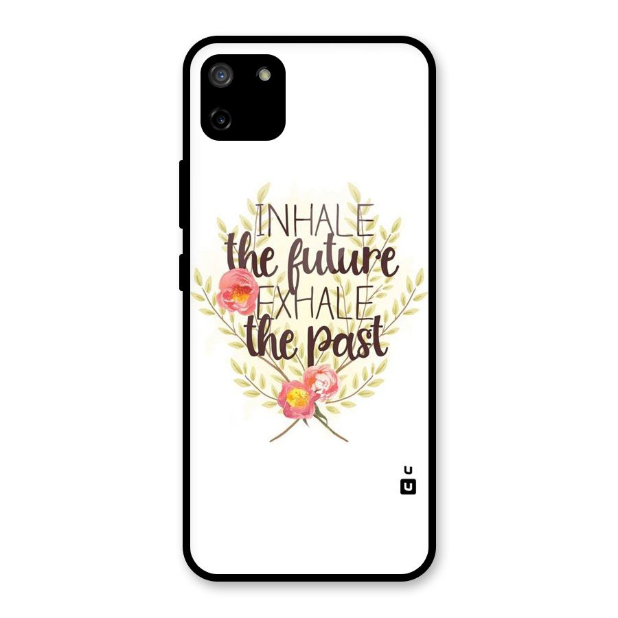 Inhale Future Glass Back Case for Realme C11