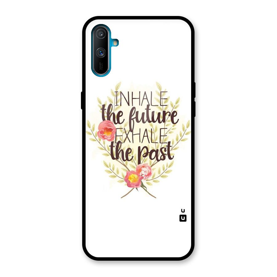 Inhale Future Glass Back Case for Realme C3