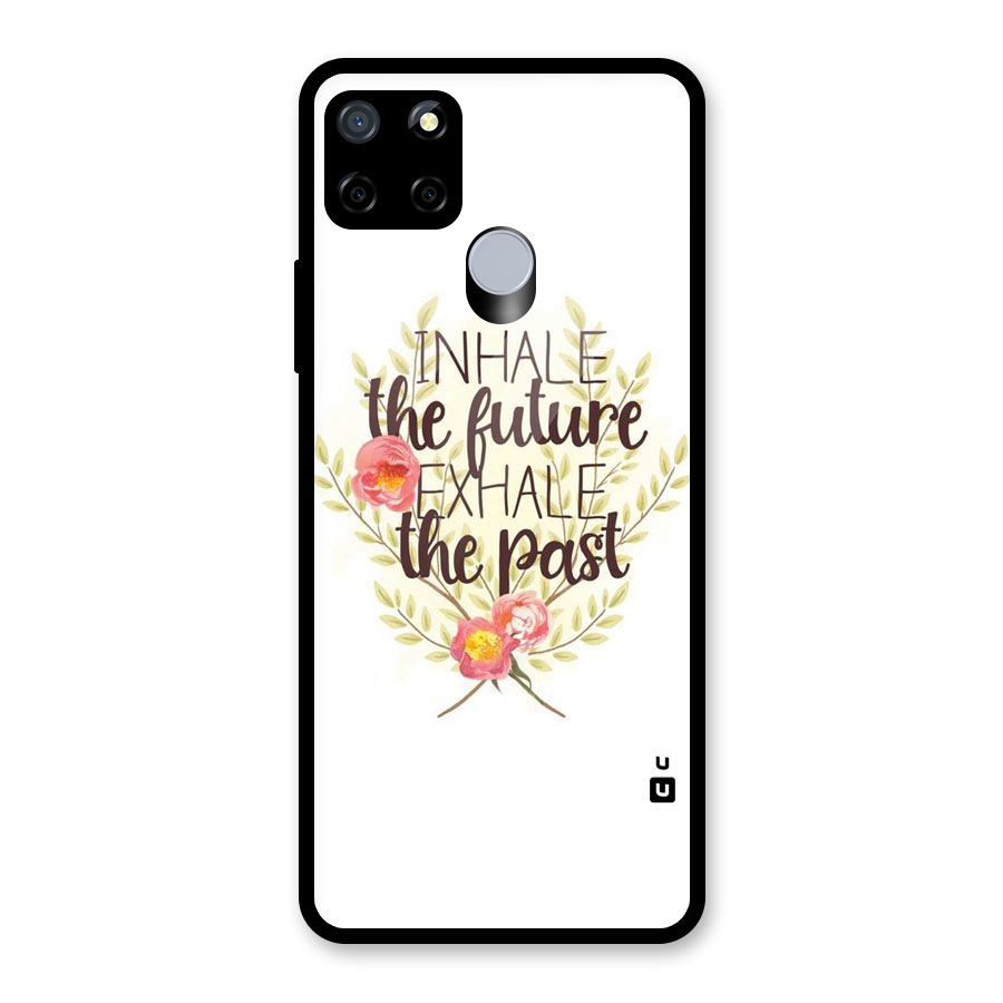 Inhale Future Glass Back Case for Realme Narzo 20
