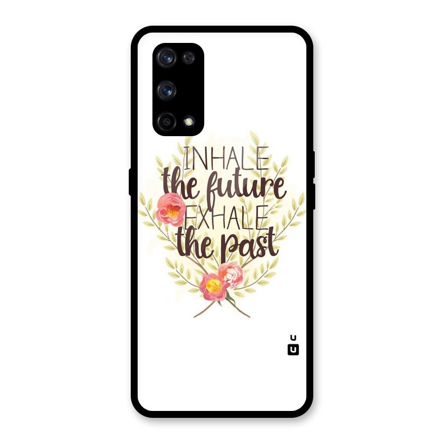 Inhale Future Glass Back Case for Realme X7 Pro
