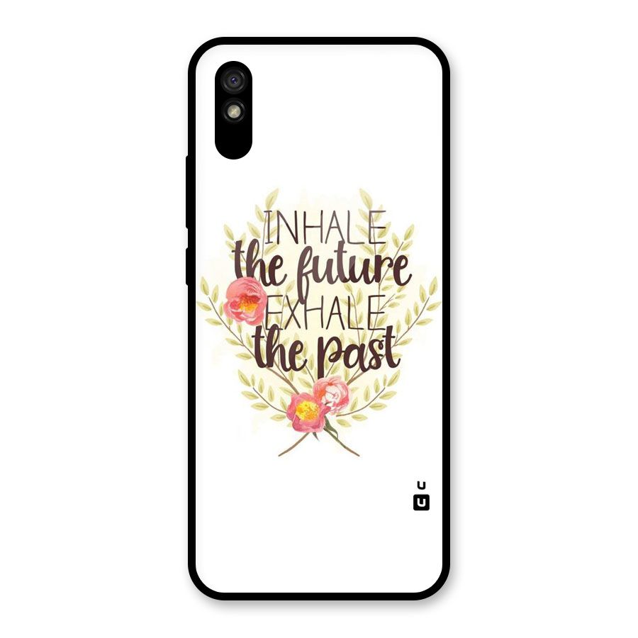 Inhale Future Glass Back Case for Redmi 9i