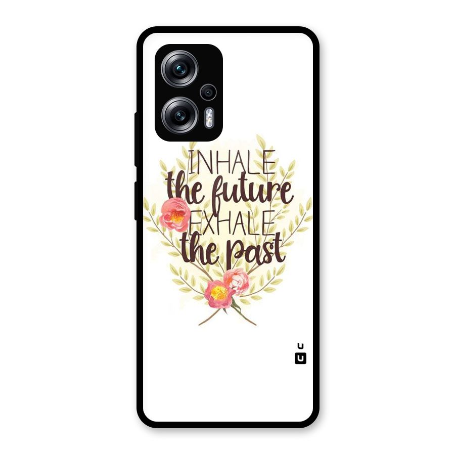 Inhale Future Glass Back Case for Redmi K50i