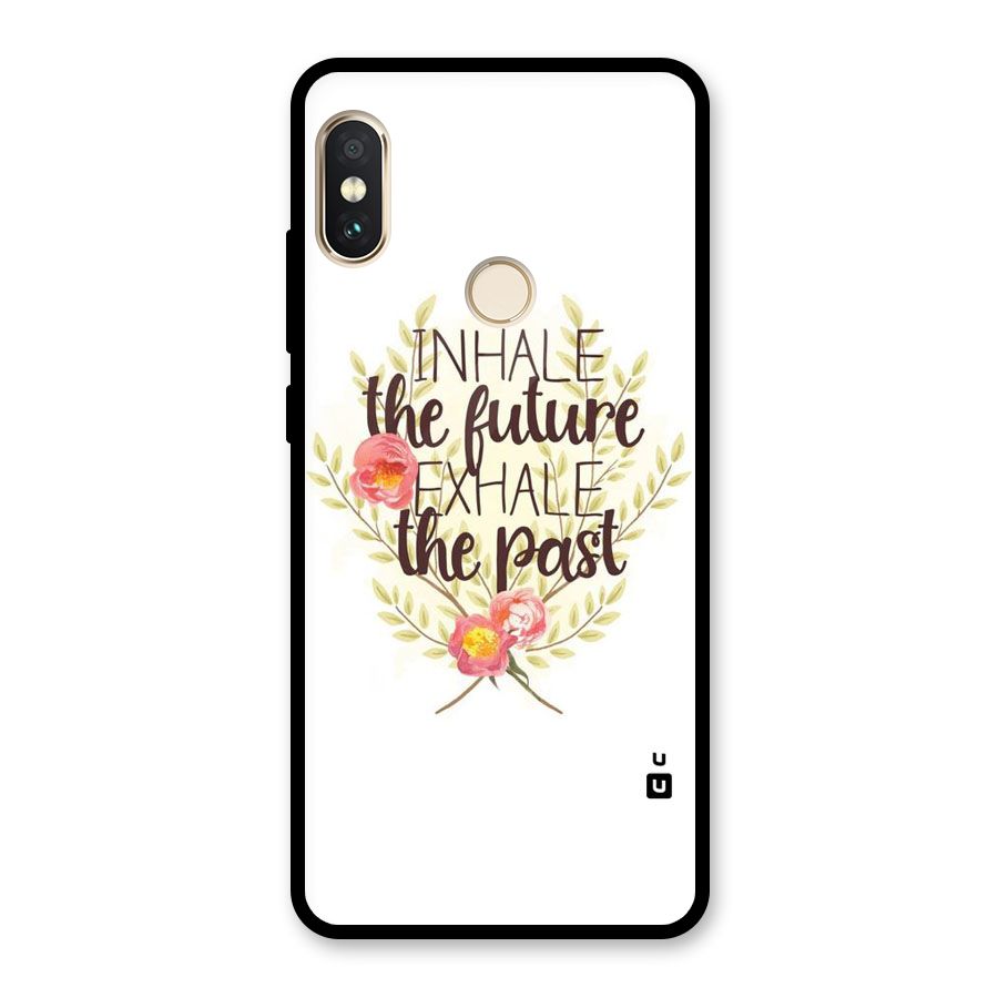 Inhale Future Glass Back Case for Redmi Note 5 Pro