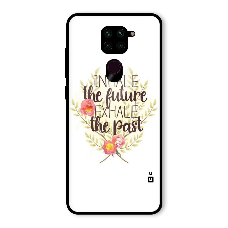 Inhale Future Glass Back Case for Redmi Note 9