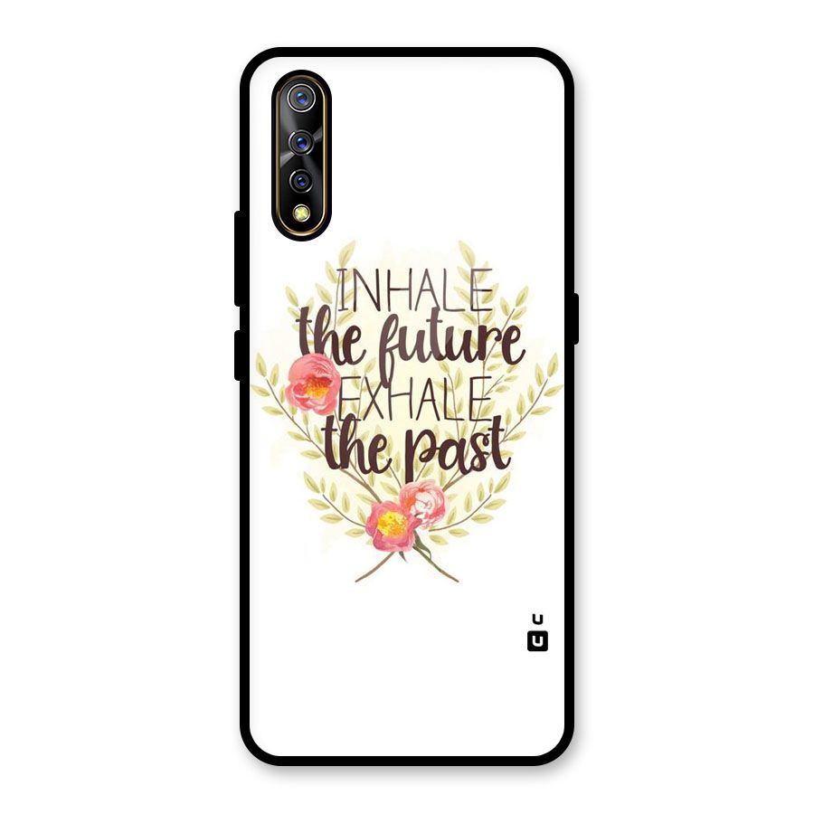 Inhale Future Glass Back Case for Vivo S1