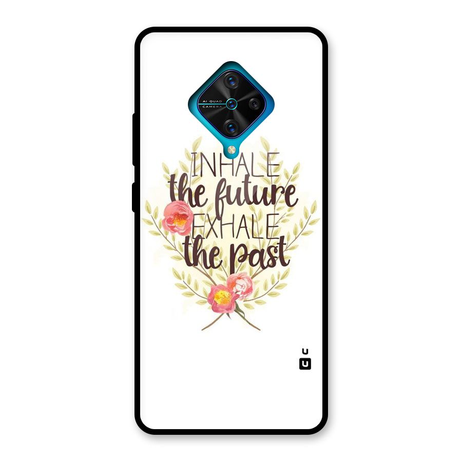 Inhale Future Glass Back Case for Vivo S1 Pro