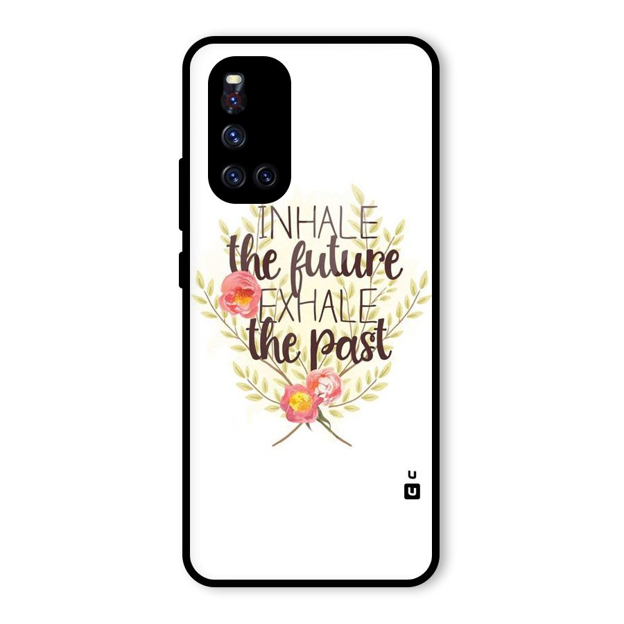 Inhale Future Glass Back Case for Vivo V19